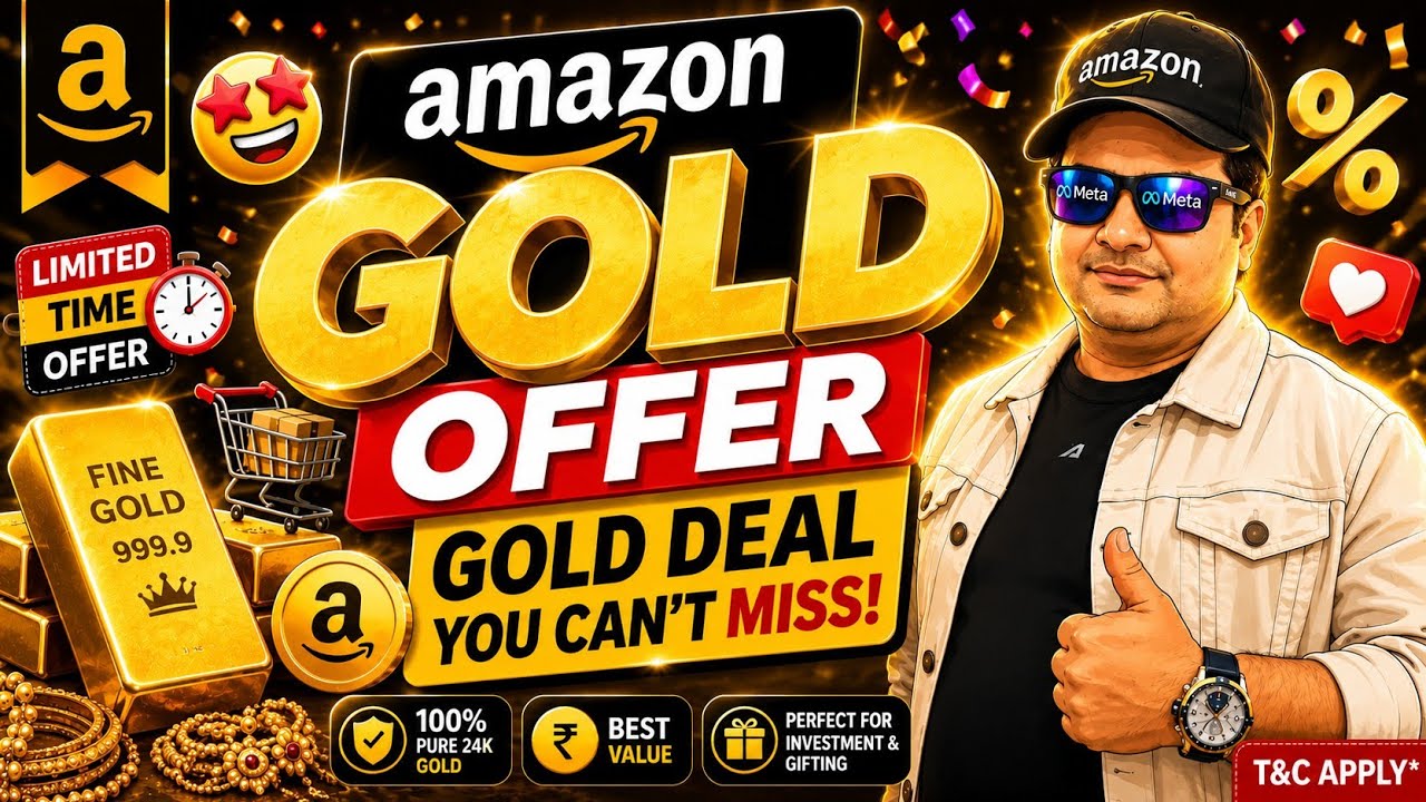Amazon Pay Gold Offers Today 🔥 Credit Card Cashback + Discount | Gold at Best Value | Full Details