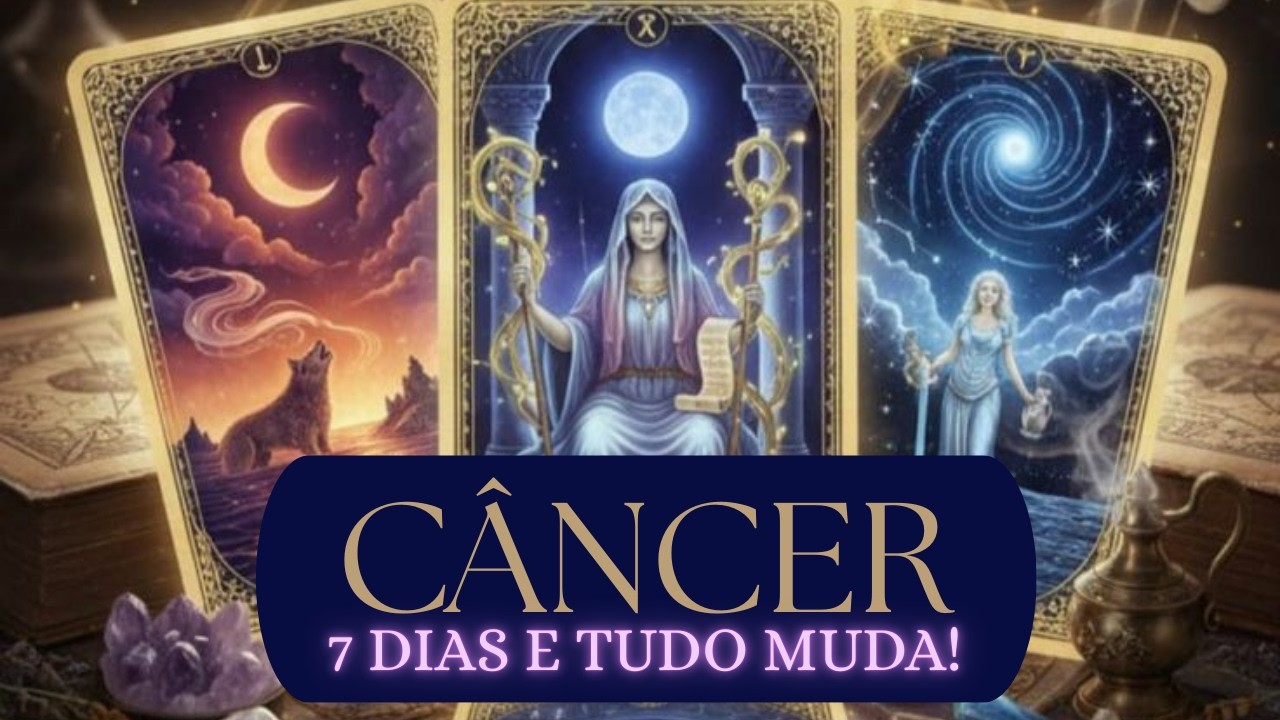 CÂNCER♋Algo inesperado pode mudar sua vida rapidamente. Prepara o coração ❤️✨
