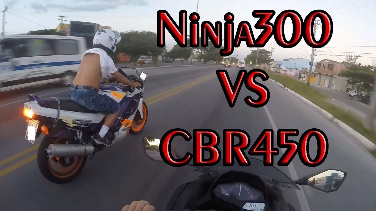NINJA 300 VS CBR 450