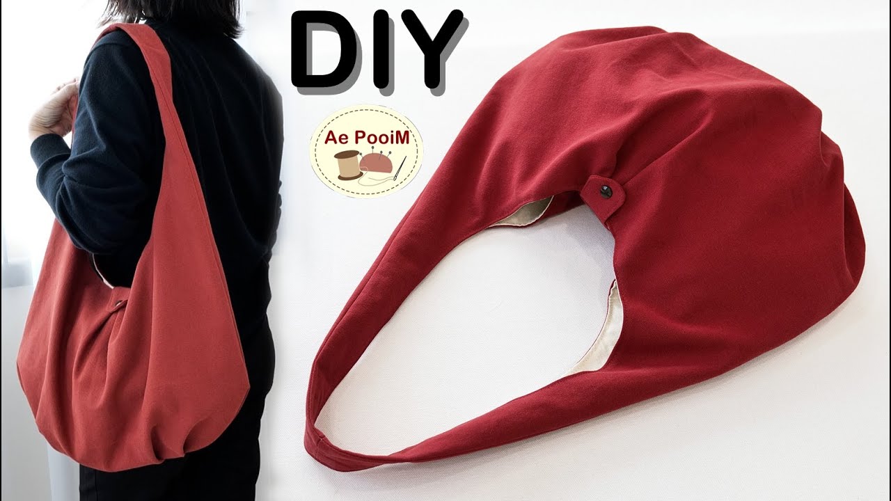 Невероятно! Эту большую сумку-хобо так легко сшить 🧵👜