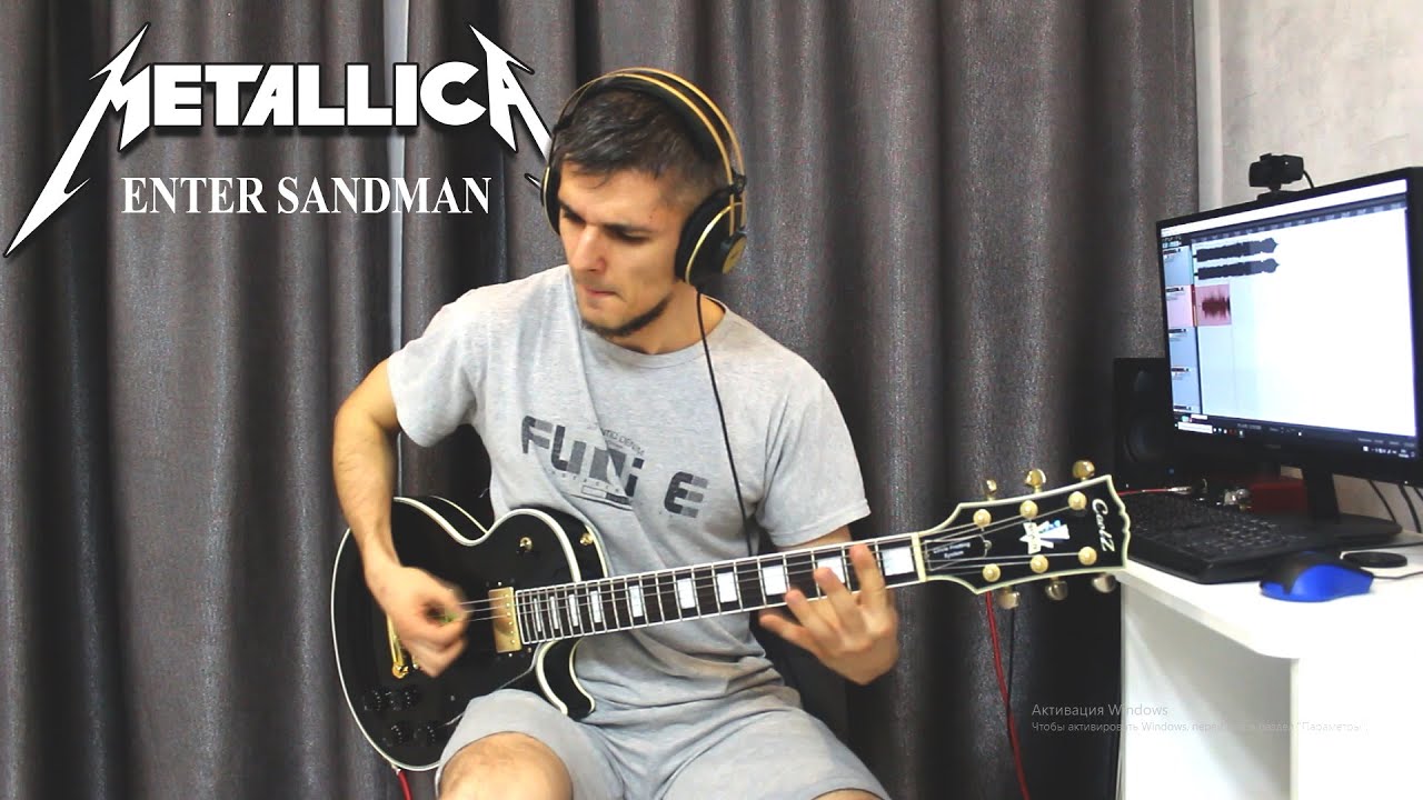 Metallica-enter sandman (guitar cover)