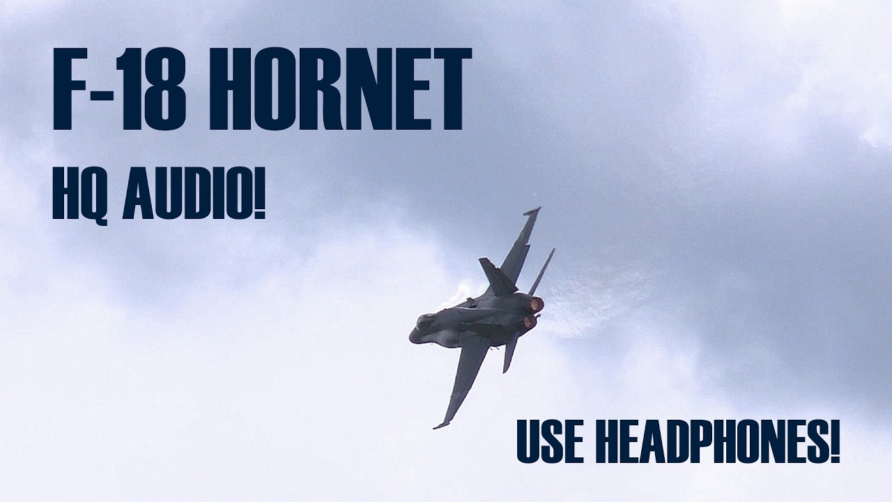Finnish Air Force F-18 Hornet - Flygvapnet 100 &Aring;r 2026 Dag 2 (HQ Audio)
