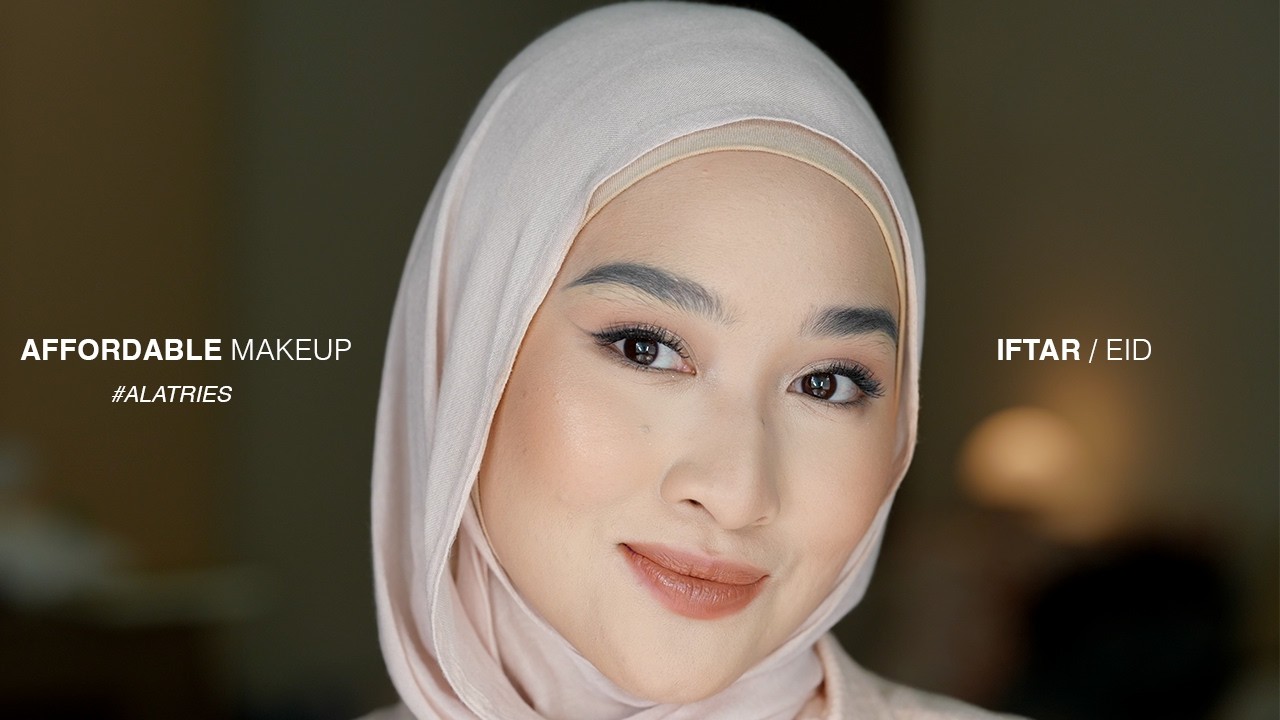 #ALATRIES AFFORDABLE MAKEUP (BUKBER / EID LOOK) | Kiara Leswara