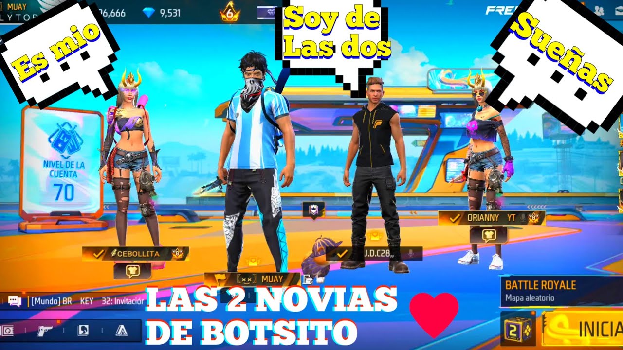 BOTSITO LOGRA TENER DOS NOVIAS EN FREFIRE🔥