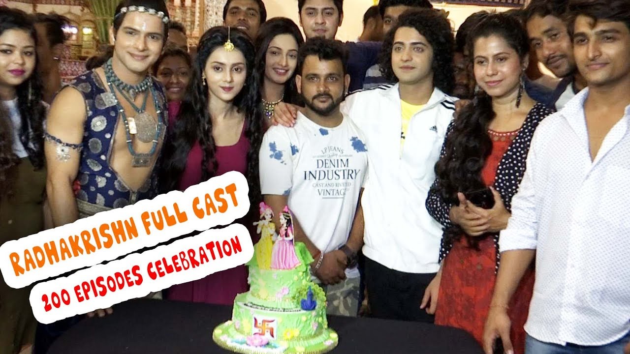 Radhakrishn Full Cast Fun Filled 200 Episodes Celebration | Telly Bytes