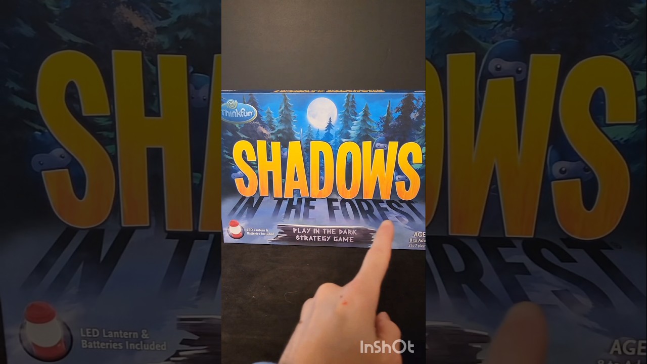 The Oct 2025 final game! Shadows in the Forest 👻 🌲 #boardgames #thinkfun #tabletopgames #halloween