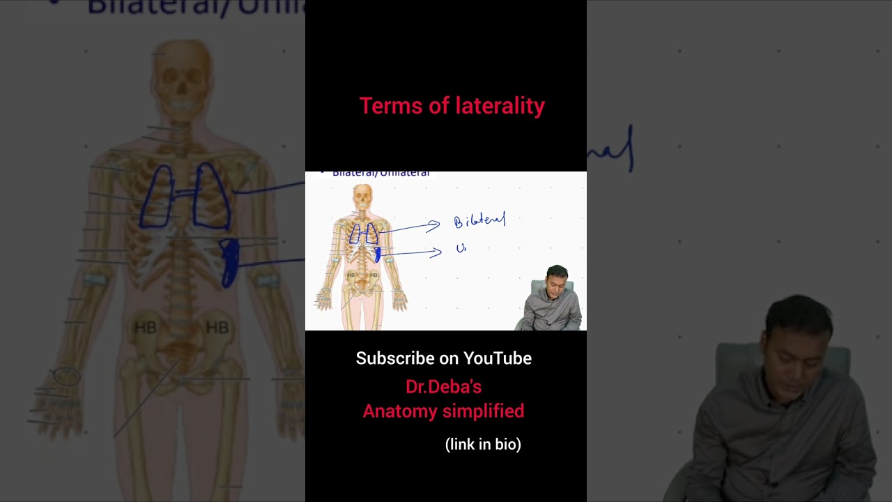 terms of laterality #anatomyvideos #generalanatomy #humananatomy #fmge #neetpg