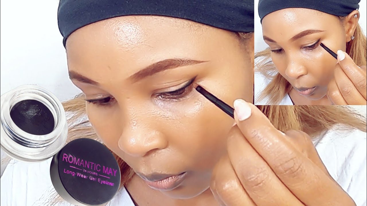 Eyebrow Tutorial Using Gel Eyeliner