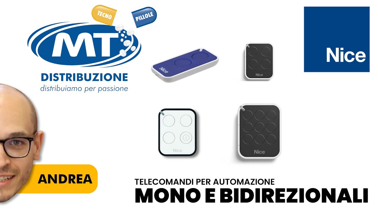 Come programmare i telecomandi Nice con l'utilizzo ricevente Nice. La guida dalla A alla Z