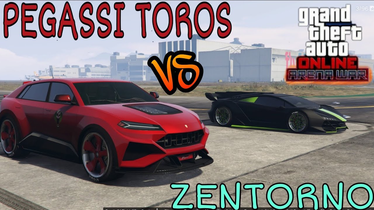 GTA 5 Online New Vehicle  PEGASSI TOROS VS ZENTORNO 