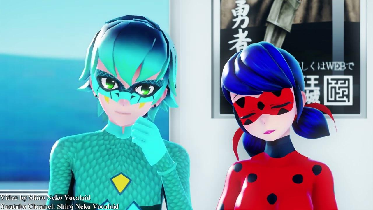 【MMD Miraculous】Love Train Scene (Compilation)【60fps】*Reloaded
