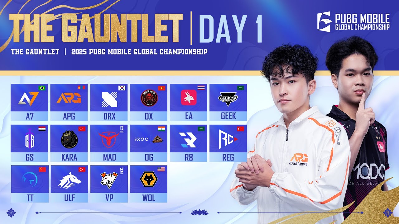 [URDU] 2025 PMGC League | The Gauntlet Day 1 | PUBG MOBILE Global Championship