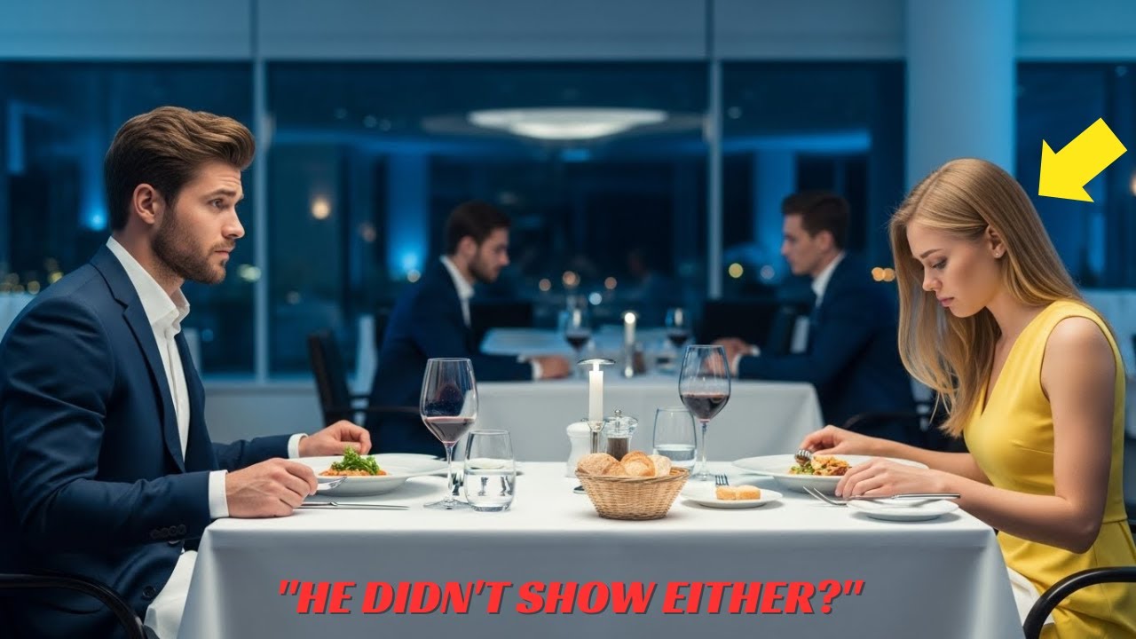 Your Blind Date Didn't Show Up Either” — A Single Dad Whispered To A Lonely Billionaire CEO
