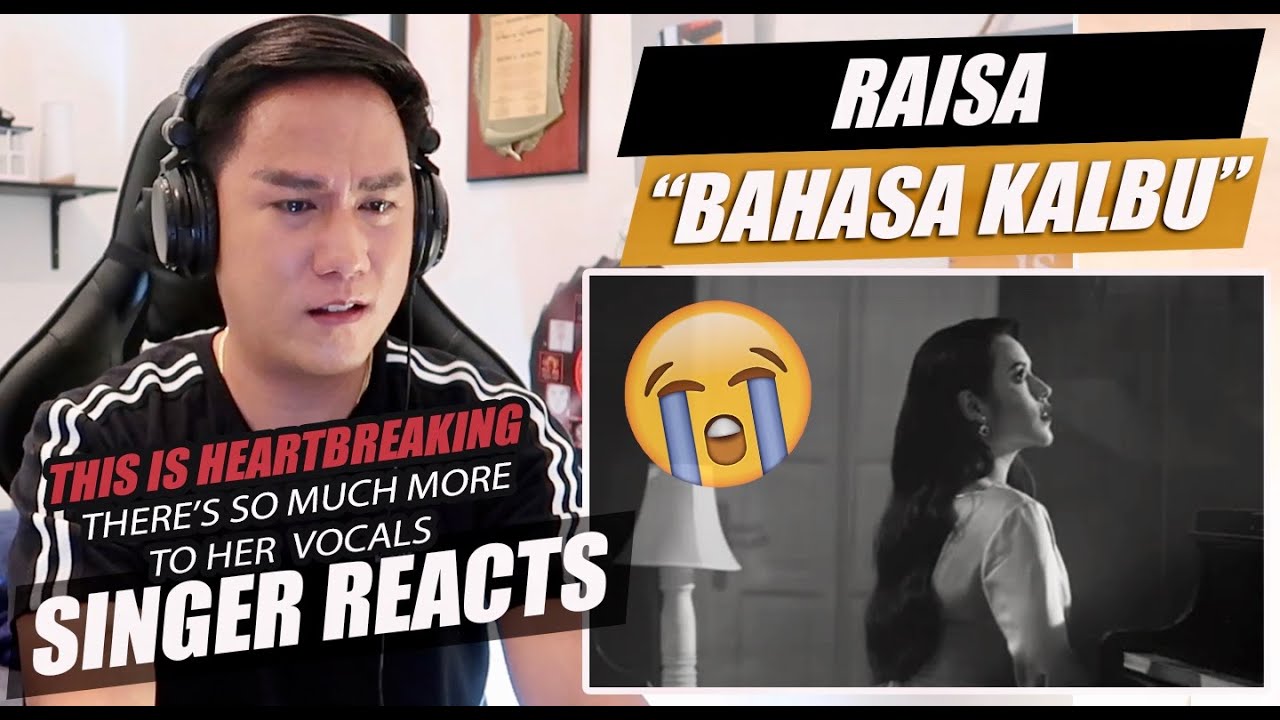 Raisa & Andi Rianto - Bahasa Kalbu (Official Music Video) | SINGER REACTION