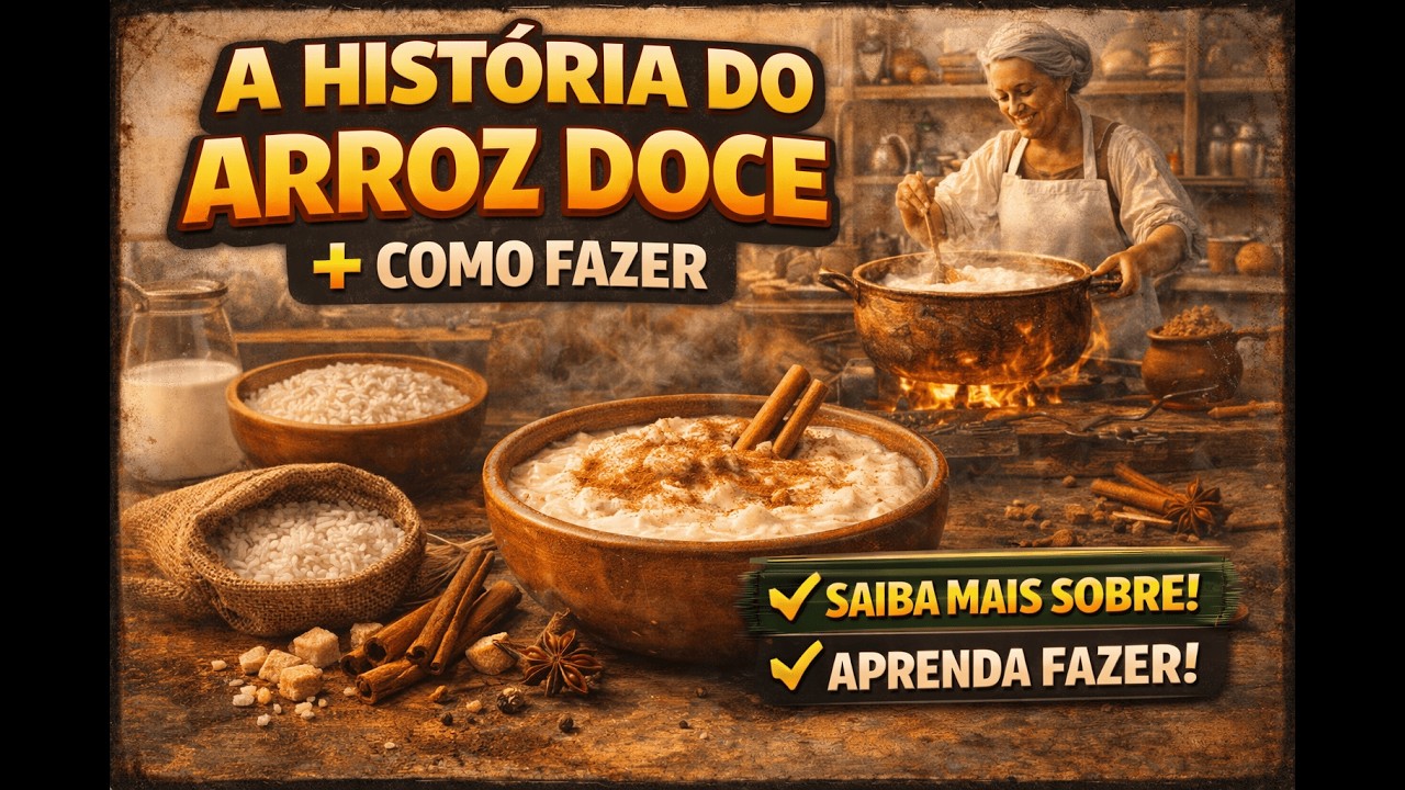 A historia do arroz doce + Como fazer arroz doce delicioso