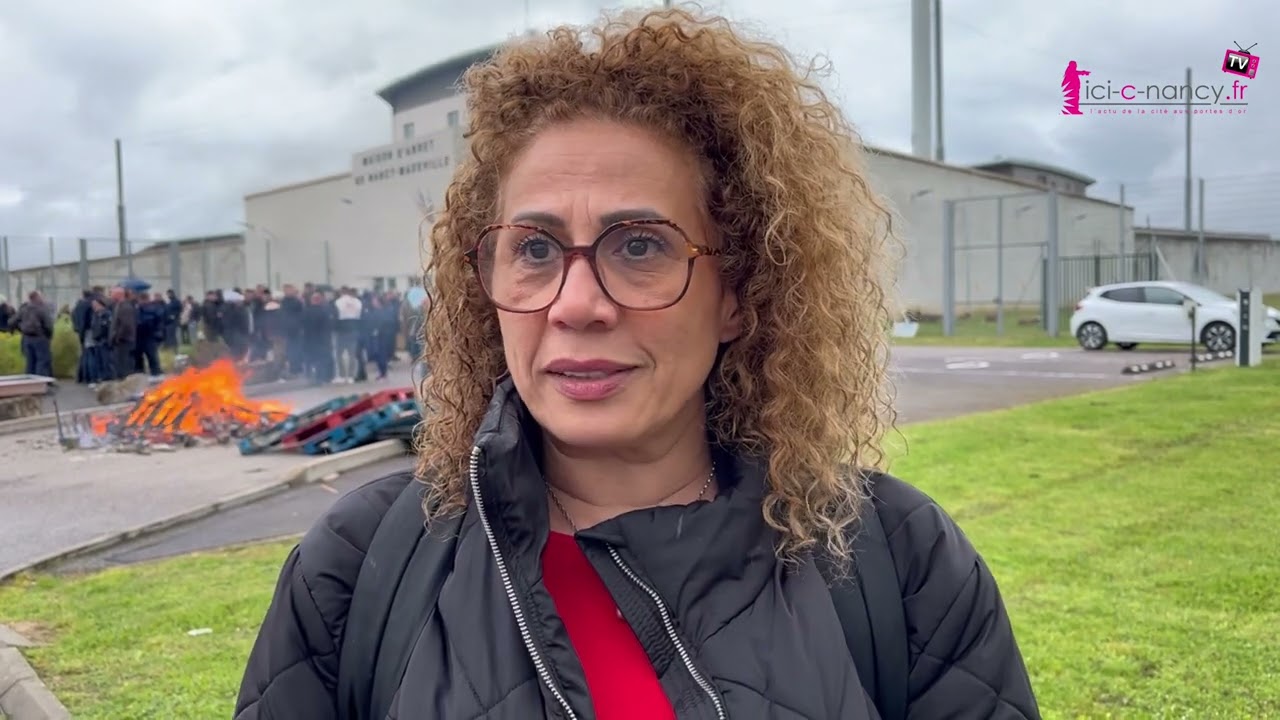 Agents pénitentiaires tués : un point de blocage au centre pénitentiaire de Nancy-Maxéville