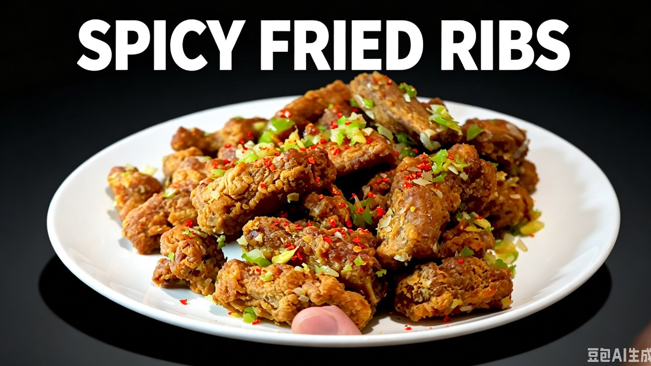 Spicy Chinese Salt and Pepper Pork Ribs Recipe