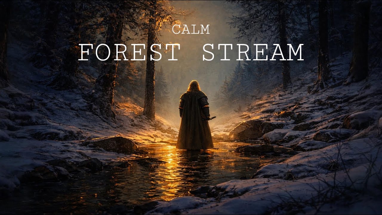 Calm Forest Stream — Medieval Fantasy Music for Focus & Relaxation | 1 Hour
