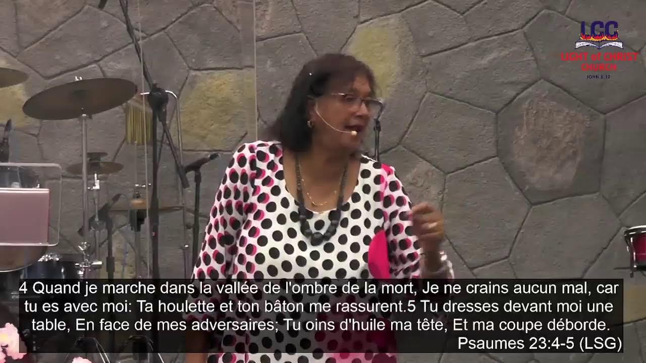 01.01.2023 | Light of Christ Church Mauritius | Live Stream | By Pastor Vinodha Ramasawmy
