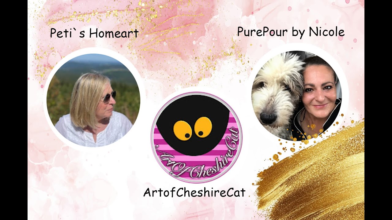 #26 DE: Spaßiges Resin Gießen mit Peti`s Homeart und ArtofCheshireCat 😂
