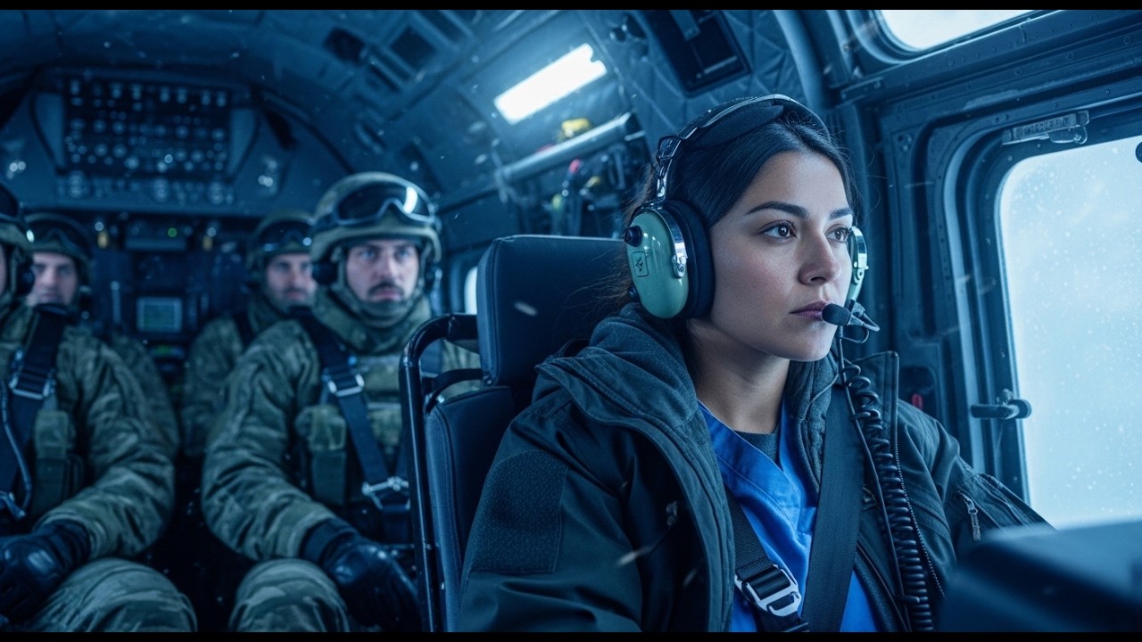 “¡Estamos perdidos!” gritaron los militares — hasta que la enfermera tomó el helicóptero