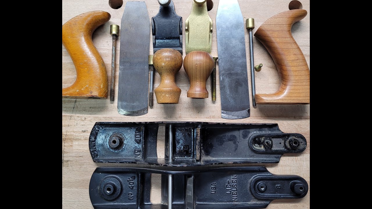 Scrub Plane Edition - Lie Nielsen Vs. Stanley Comparison - What LN changed/upgraded and why