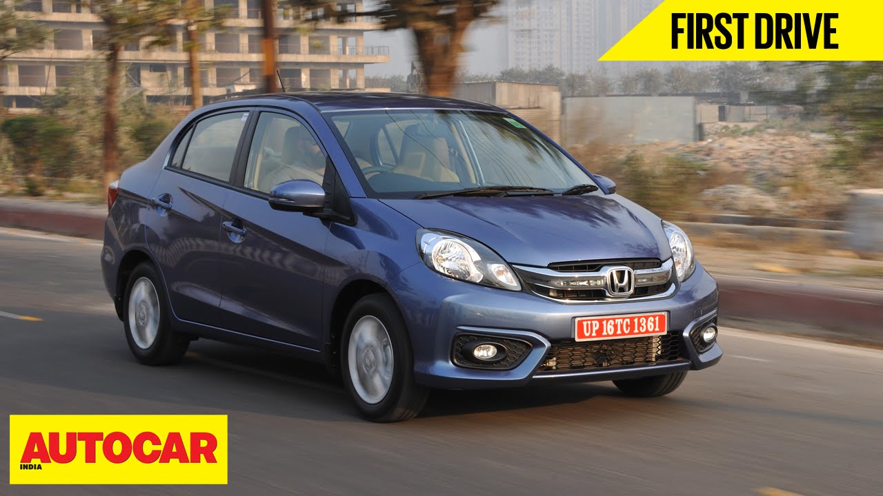 2016 Honda Amaze | 1.2 Petrol CVT & 1.5 Diesel | First Drive | Autocar India