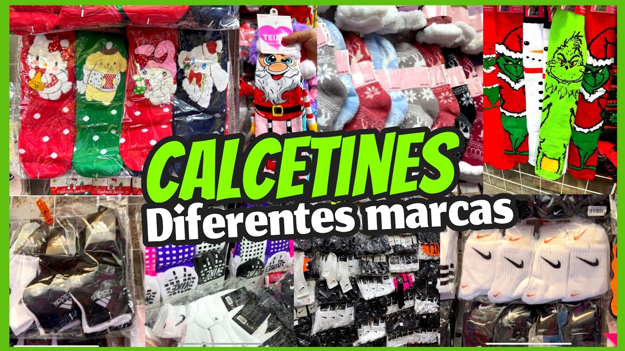 En LAGUNILLA tienda ECONOMICA de CALCETINES PANTUFLAS / MALLAS / TINES | Calcetines NAVIDE&Ntilde;OS 🎄