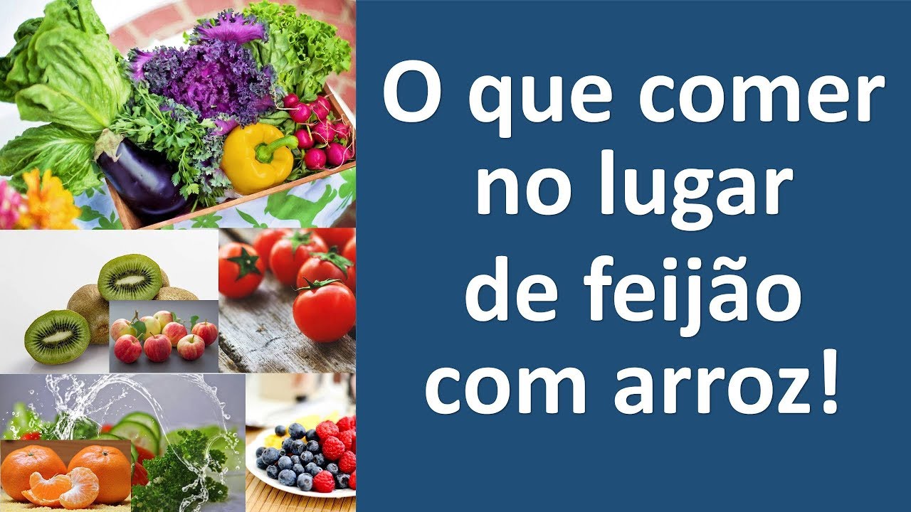 O que comer no lugar do feijão com arroz! | Dr. Marco Menelau
