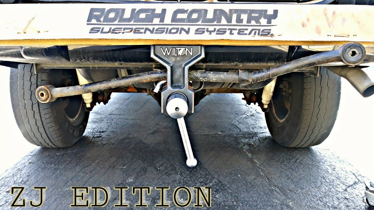 JEEP REAR TRACK BAR REPLACEMENT/UPGRADE (ROUGH COUNTRY PART# 10512)