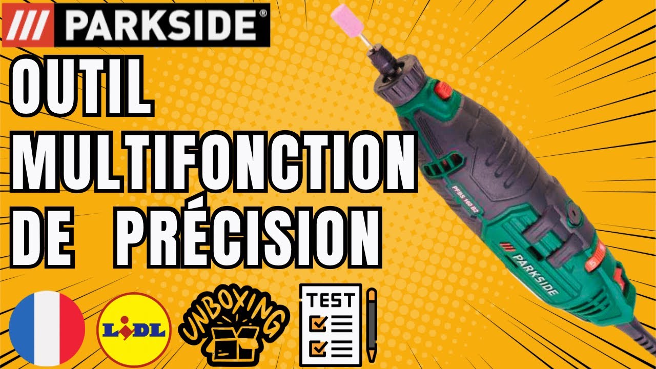 OUTIL MULTIFONCTION DE PR&Eacute;CISION PARKSIDE PFBS 160 B2 FRANCE FRAN&Ccedil;AIS LIDL