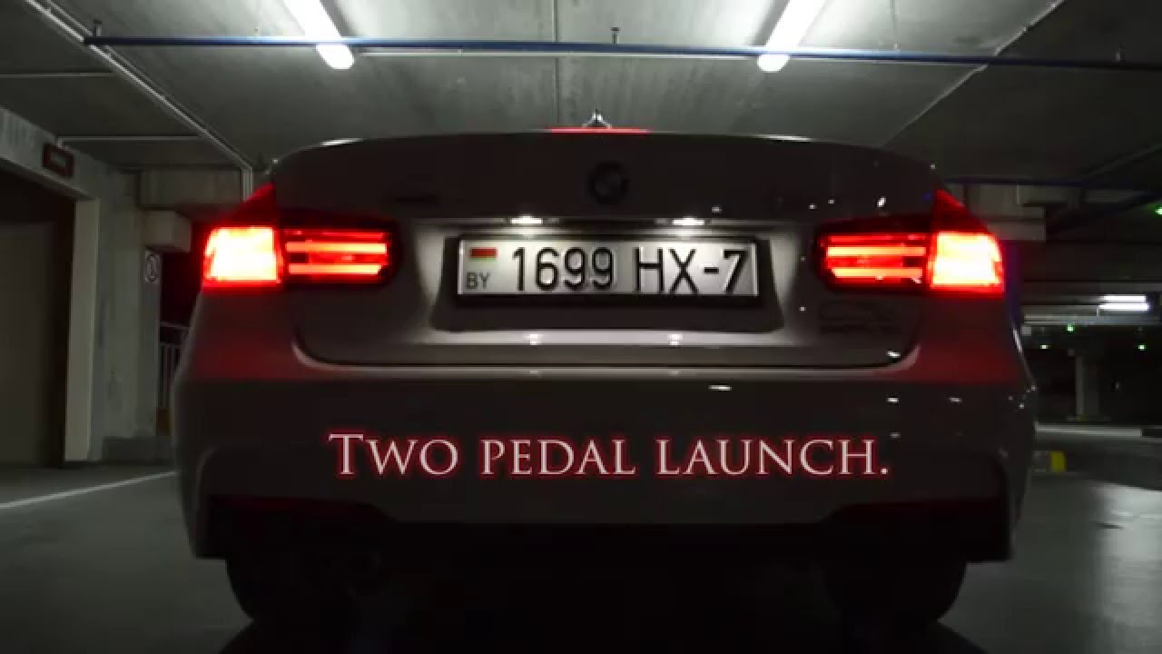 BMW F30 320i. Borla Exhaust: StartUp & Acceleration.