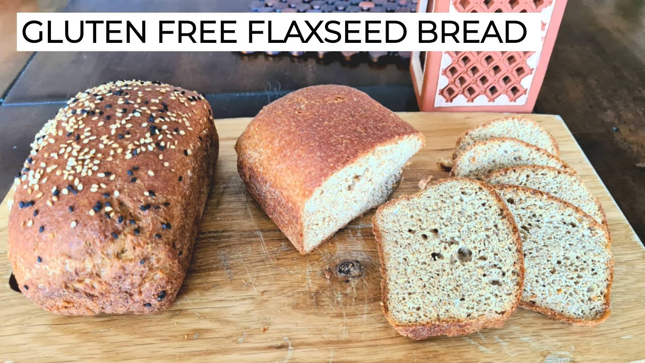 Gluten Free flaxseed bread | Keto Flaxseed Bread with yeast| Low Carb bread