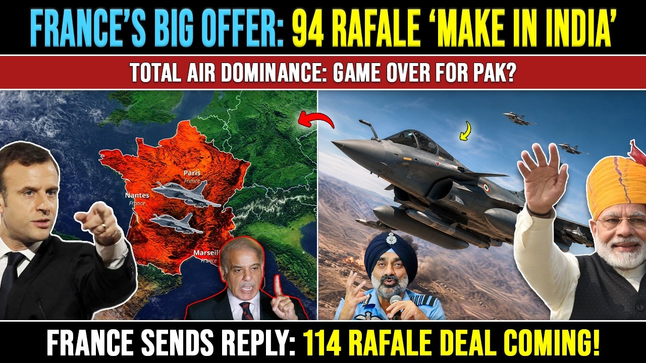 BREAKING: France Offers 114 Rafale Jets in Mega Defence Deal, Indian Air Force,India 114 Rafale Deal