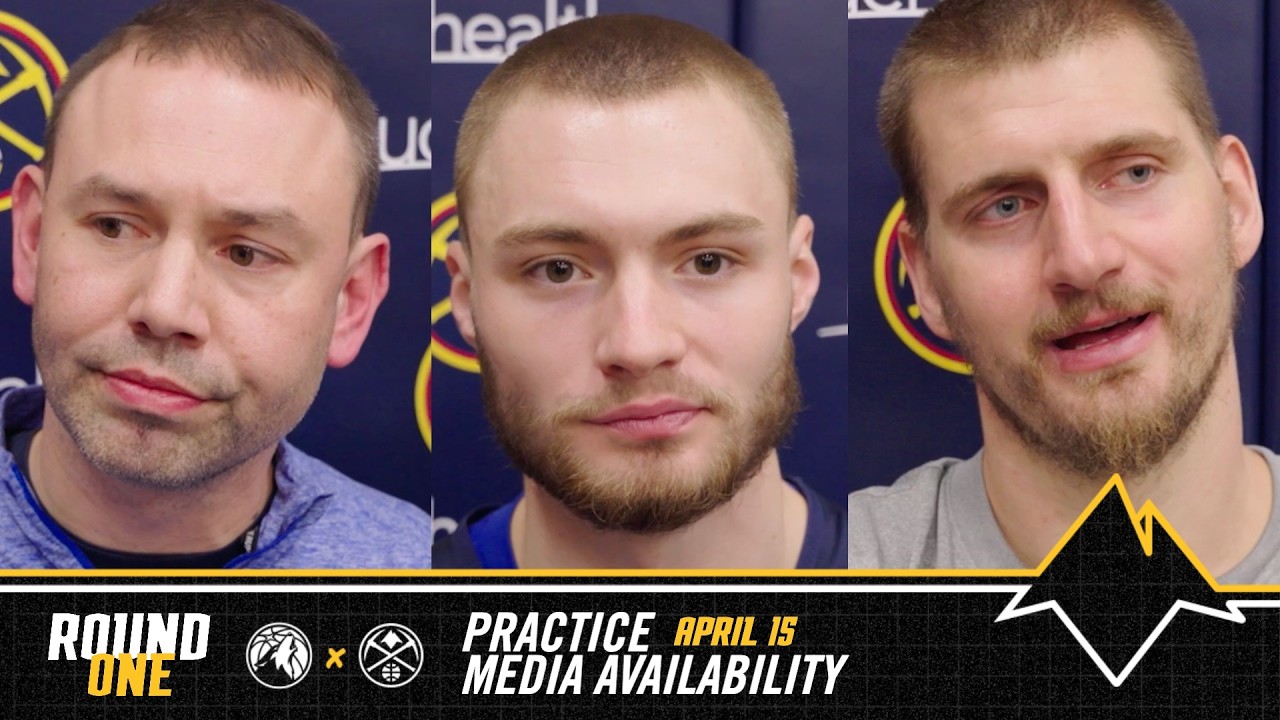 Denver Nuggets Practice Media Prior To Round One Vs. MIN | 4/15/26 🎙