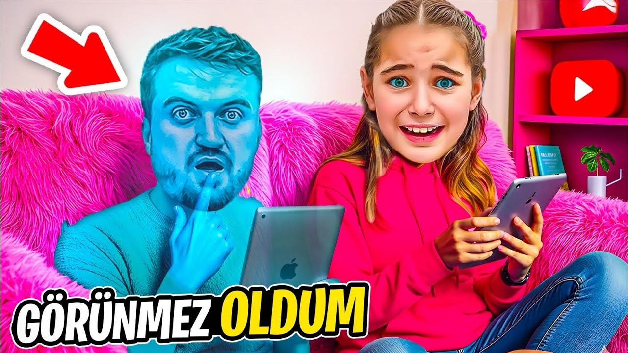 ELİF SİNEM BABASINA GÖRÜNMEZLİK SUYU İÇİRDİ NELER OLDU ?! 