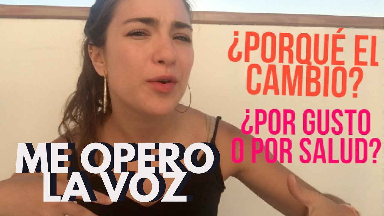 ME OPERO LA VOZ! ASÍ QUEDÓ | Maria Bolio
