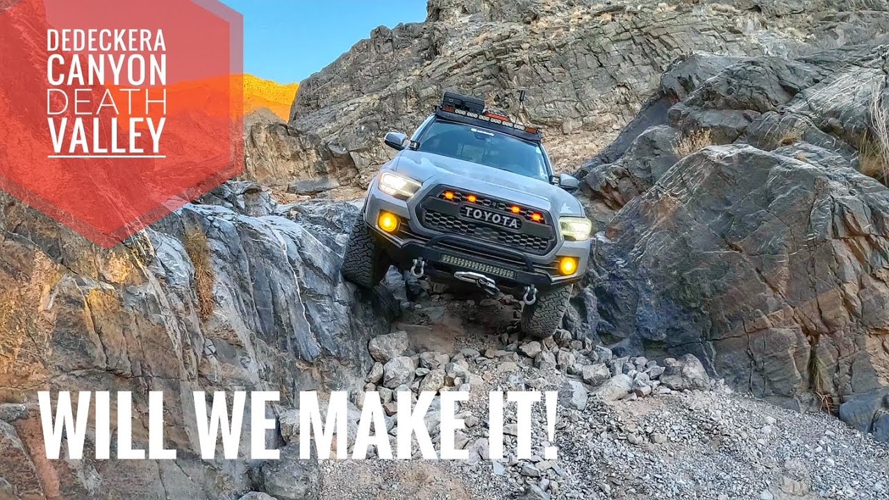 Will we make it?!! Attempting one of the most challenging off road trails in Death Valley.