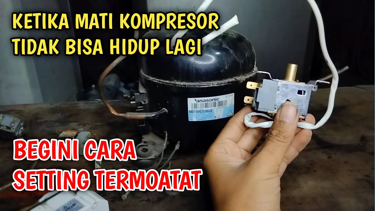 GAMPANG❗CARA SETTING TERMOSTAT PADA KULKAS