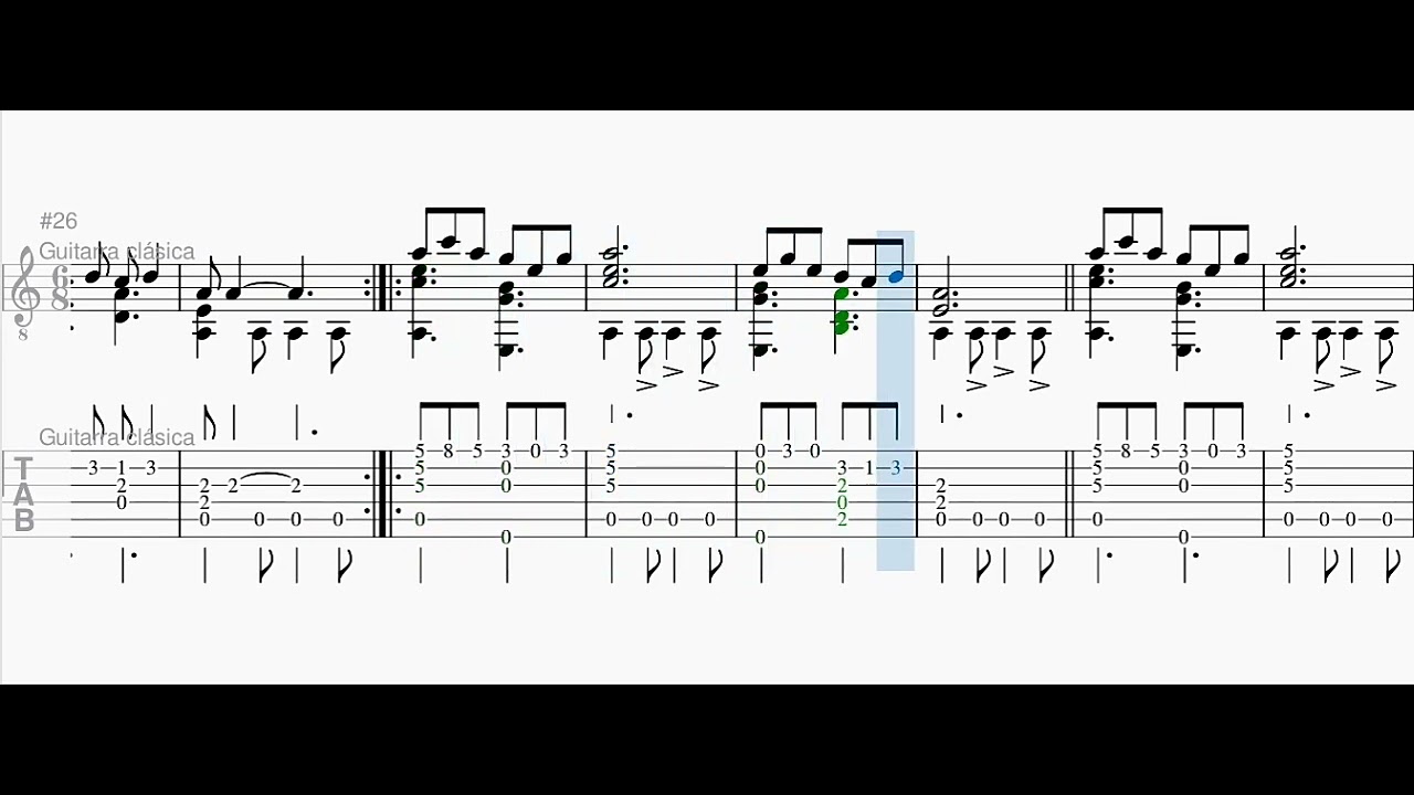 Vasija de Barro| Tutorial para Guitarra Clásica| Partitura & Tablatura.