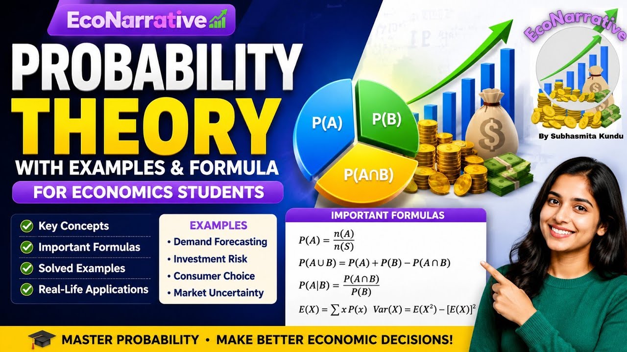 What is Probability | Formula and Examples of probability | Statistical Methods for Economics |