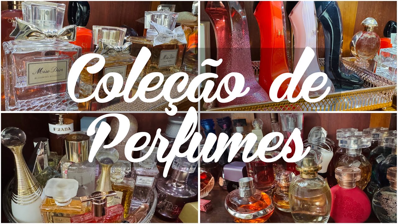 TOUR pela minha coleção de perfumes