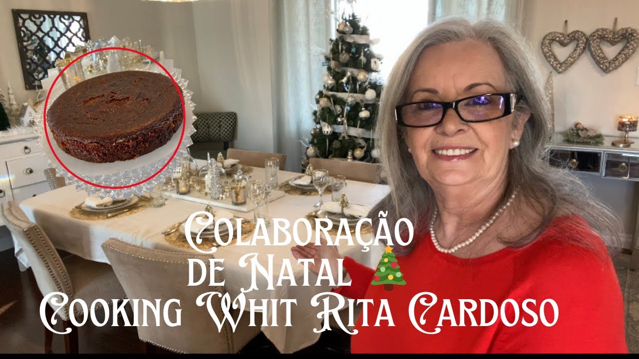 🎄Colaboração de Natal /Mesa posta de Natal / Pudim de Feijão dos Açores na Thermomix/ Bimby 🎄