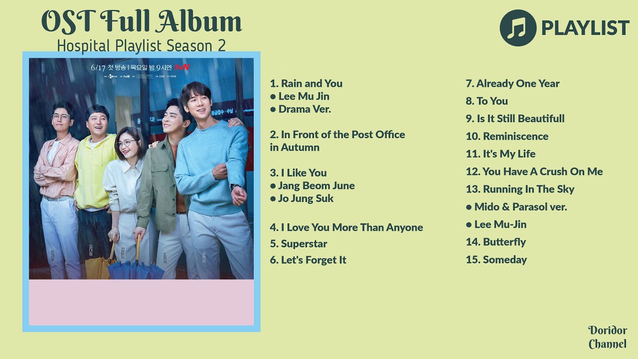 FULL ALBUM OST HOSPITAL PLAYLIST SEASON 2 + LYRICS