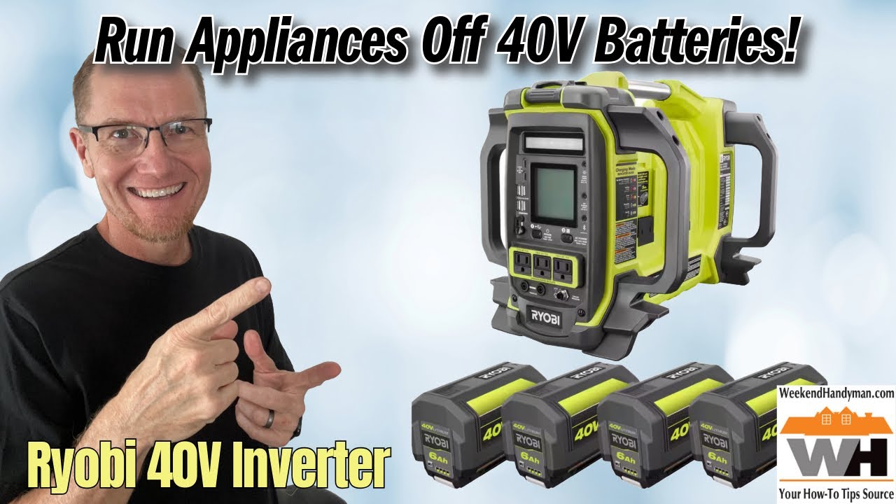 Indepth Look At the Ryobi 1800 Watt Battery Station Power Inverter Generator for Camping And Home