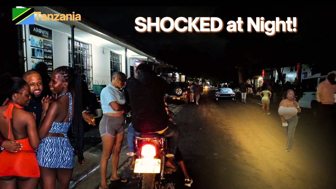 🇹🇿 Tanzania Nightlife SHOCKED Me! What I Saw at Night Was UNBELIEVABLE!