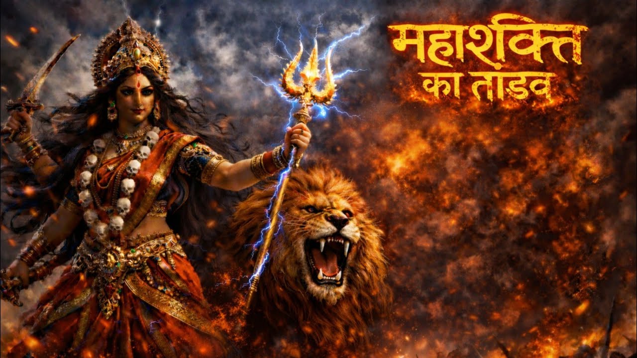 महाशक्ति का नाद | माँ दुर्गा का प्रचंड भजन | Navratri Special Bhajan |