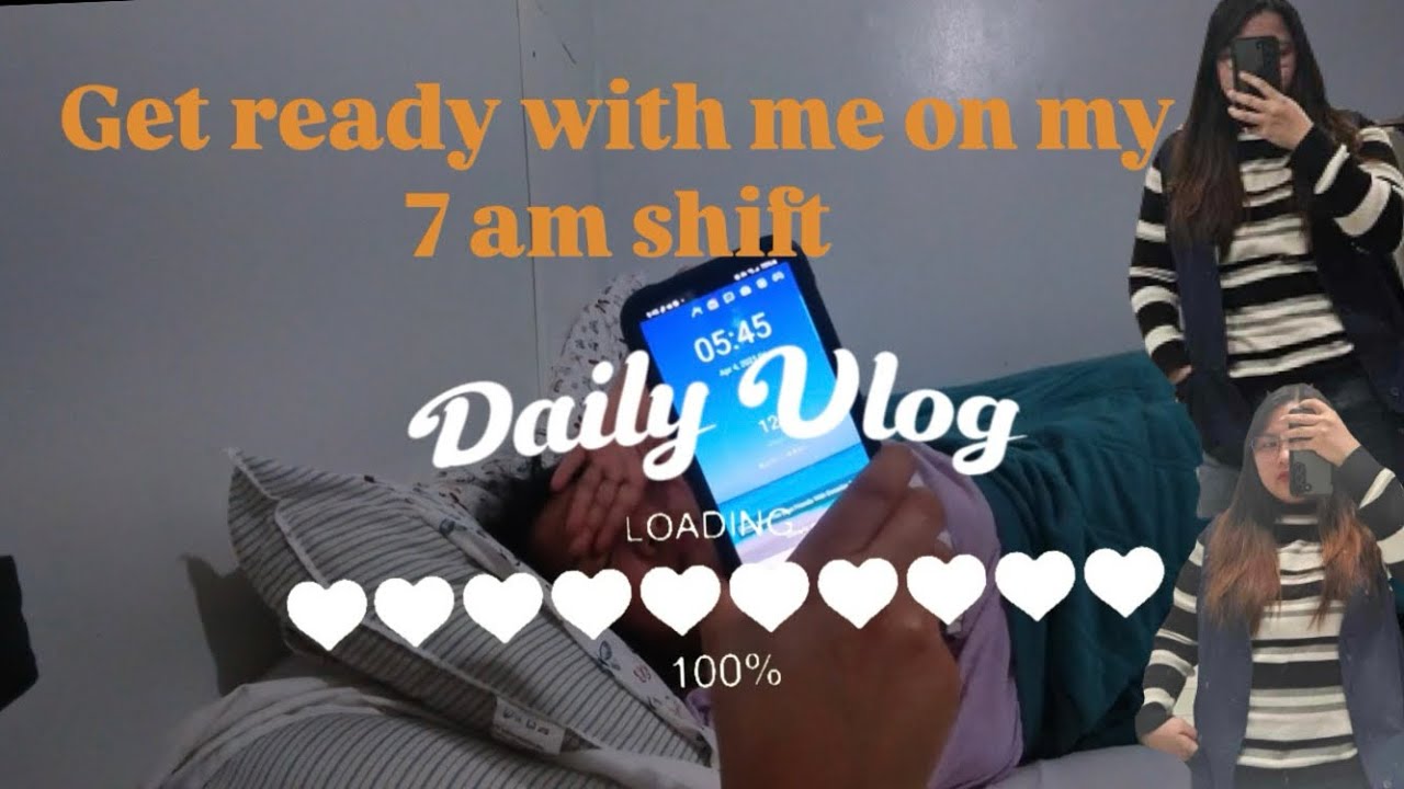 Get ready with me on my 7 am shift | using INSTA 360 GO 3S