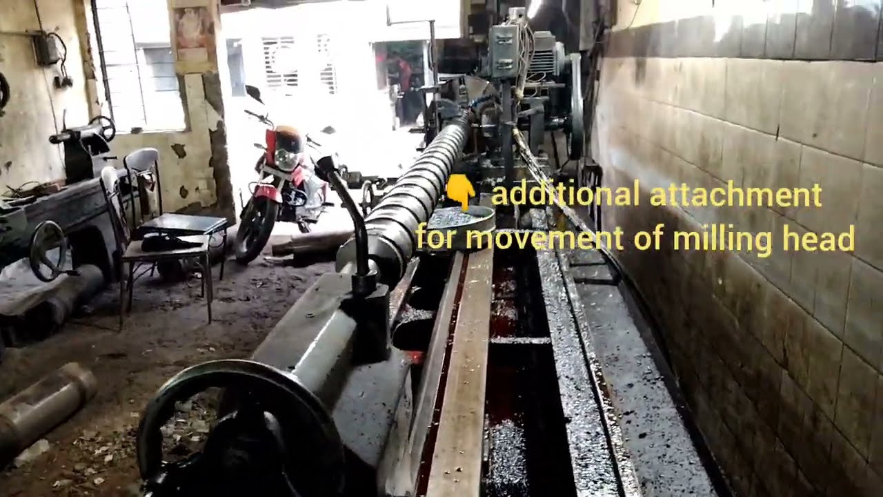 customised thread milling machine for Screw making | Lathe machine converted  thread Milling machine
