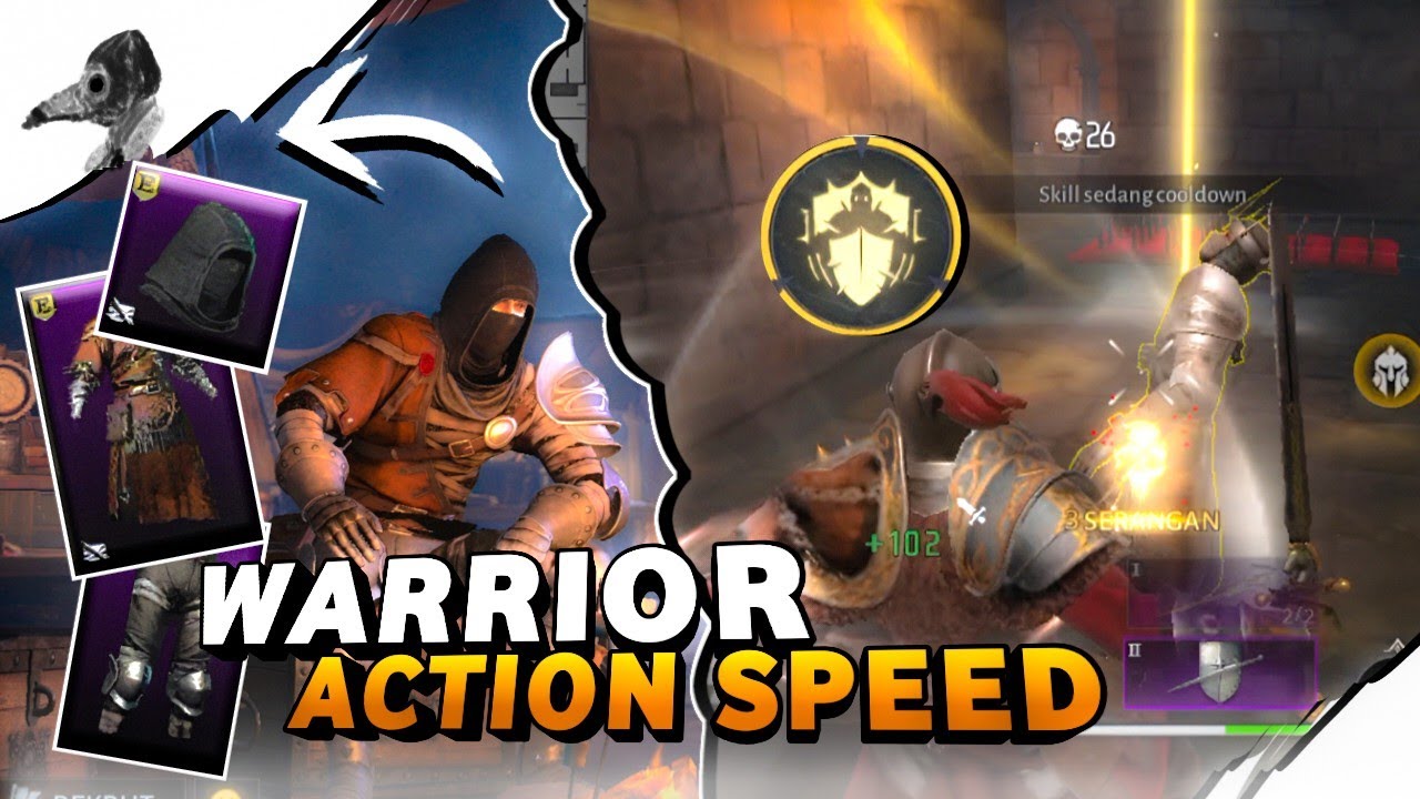 WARRIOR SOLID FULL SET ACTION SPEED🔥 | Gold and Glory
